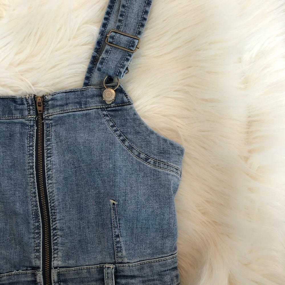 Denim Overall Dress